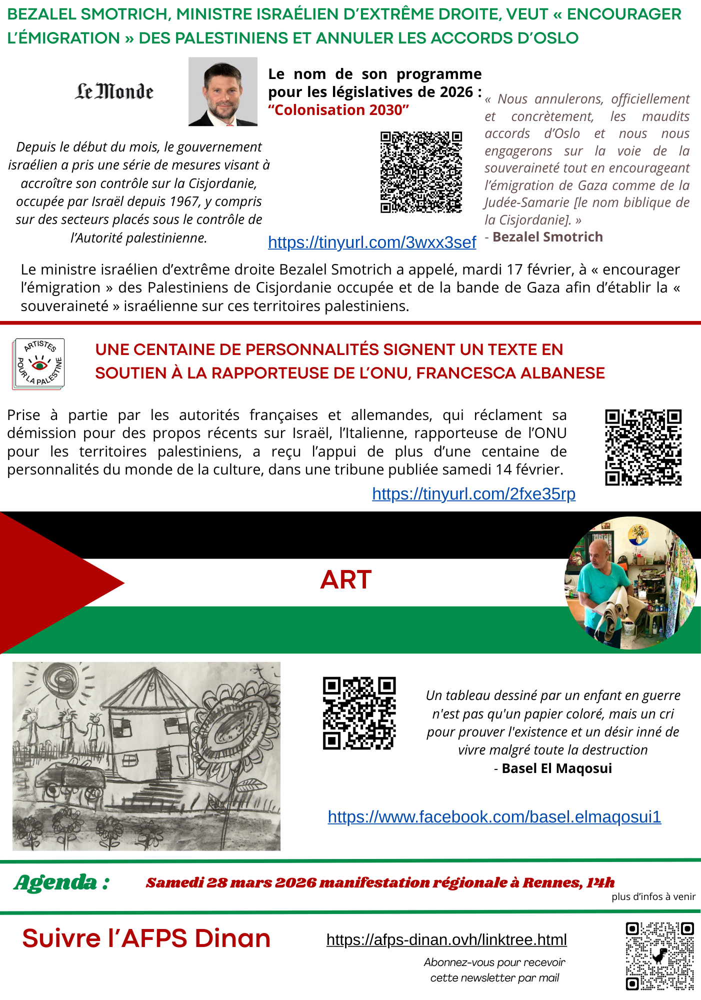 newsletter d'il y a deux semaines verso